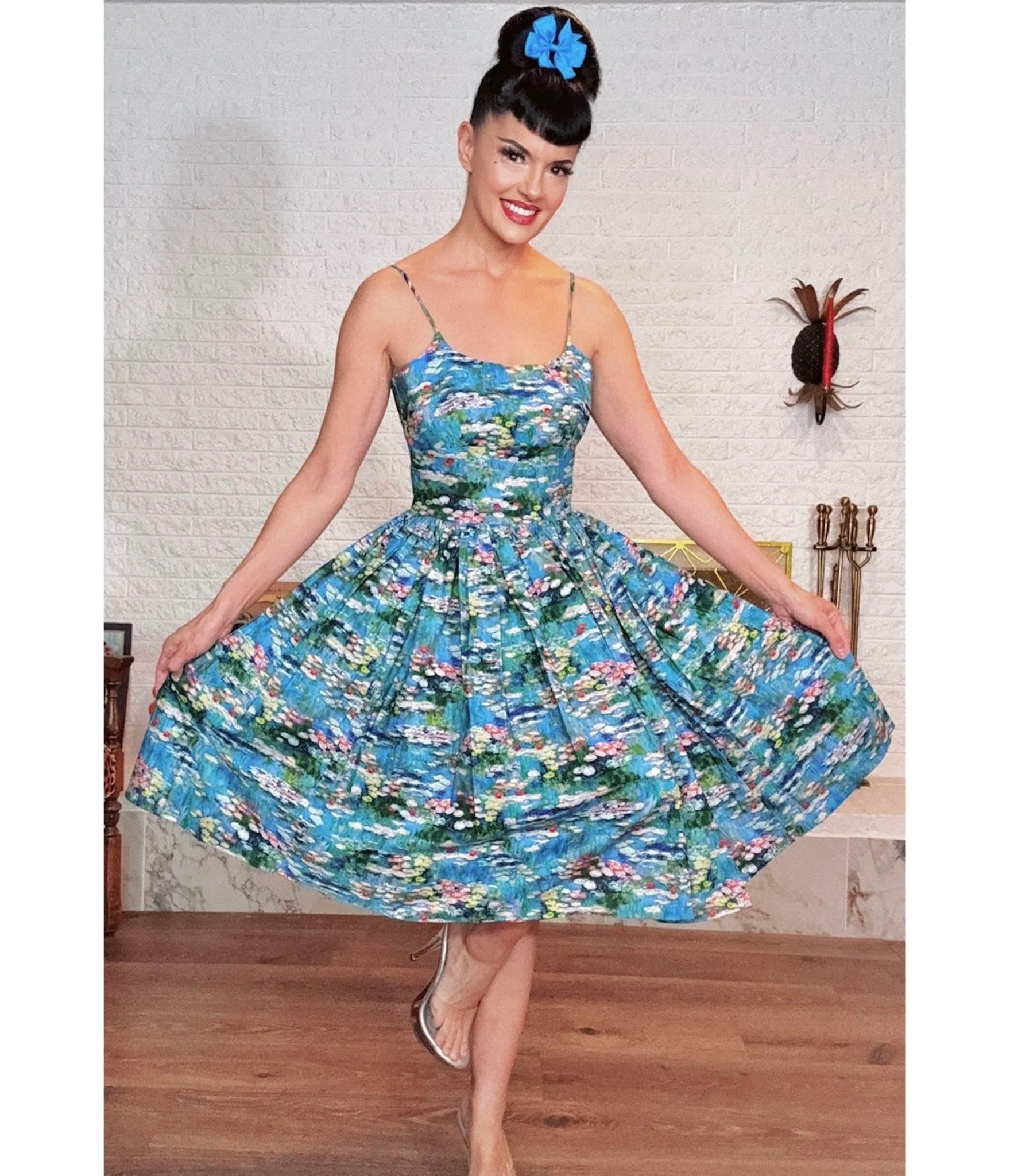 Bernie Dexter Lilly Flowers Chelsea Swing Dress