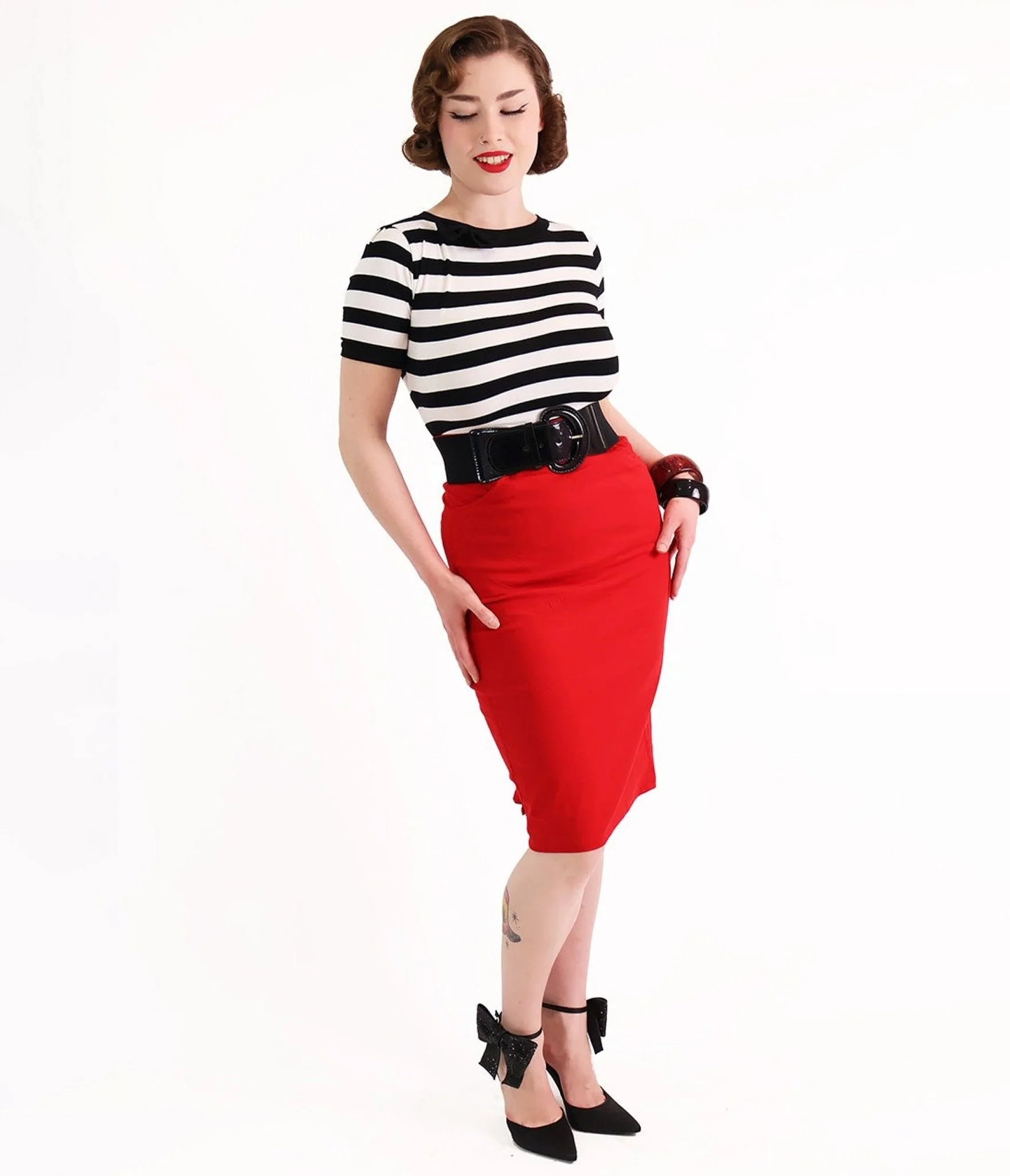 Bonsai Kitten Red Devil Doll Bustle Skirt - Image 2