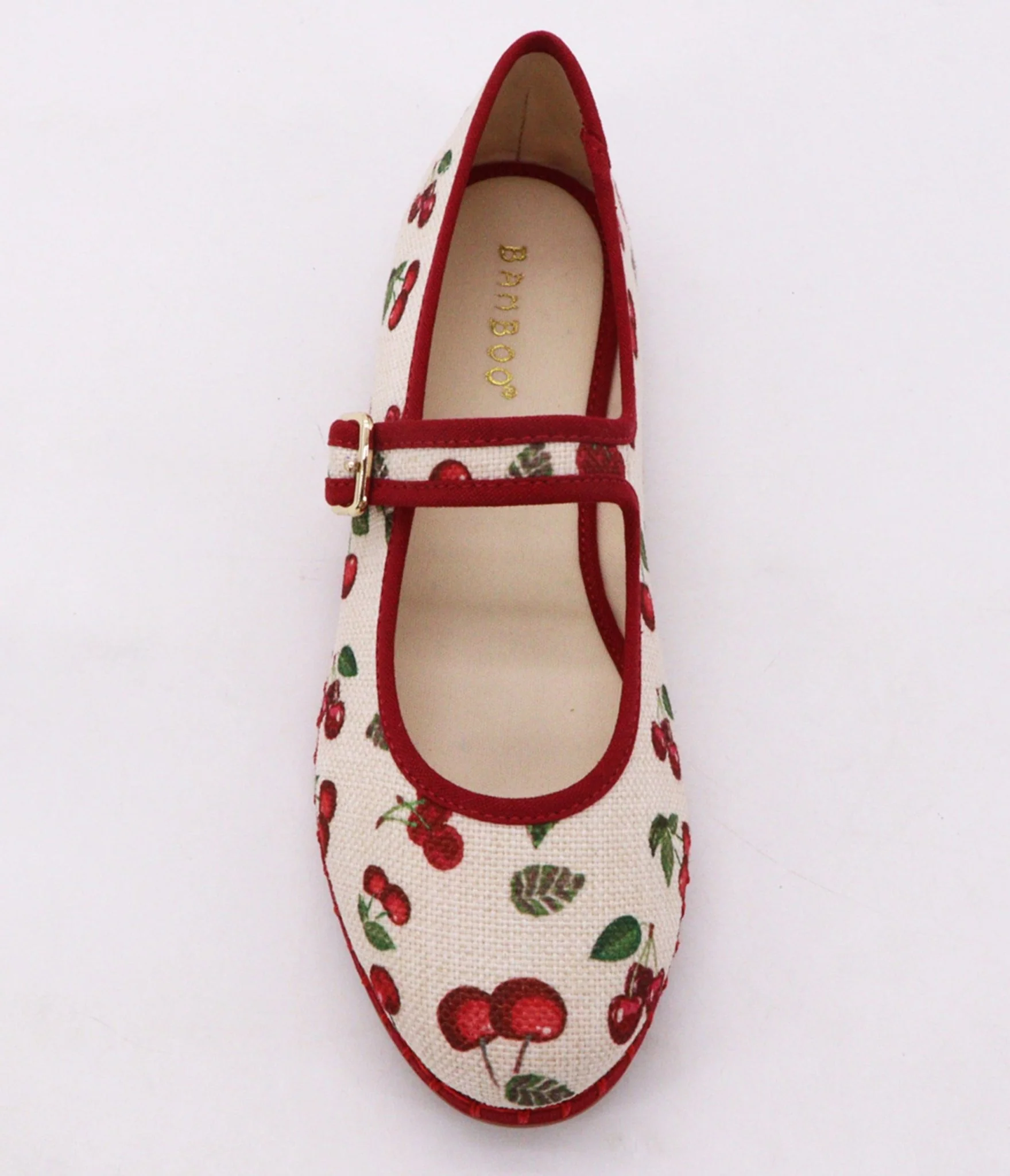 Cherry Mary Jane Flats - Image 2
