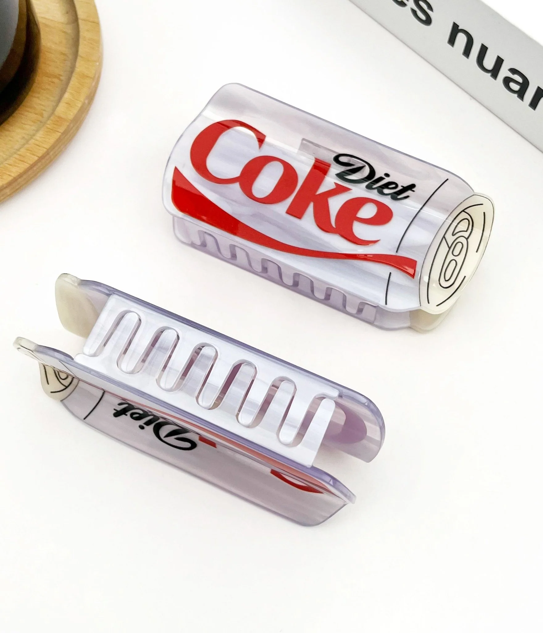 Diet Coke Bottle Hair Claw Clip - Image 4