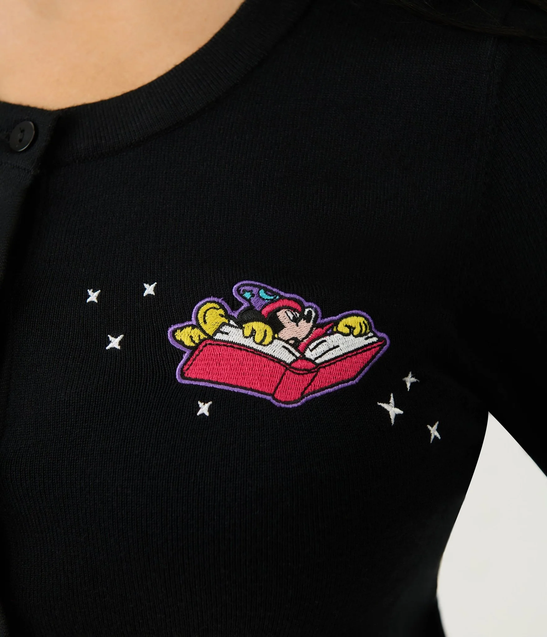 Disney Fantasia Collection by Unique Vintage Sorcerers Apprentice Cardigan - Image 4