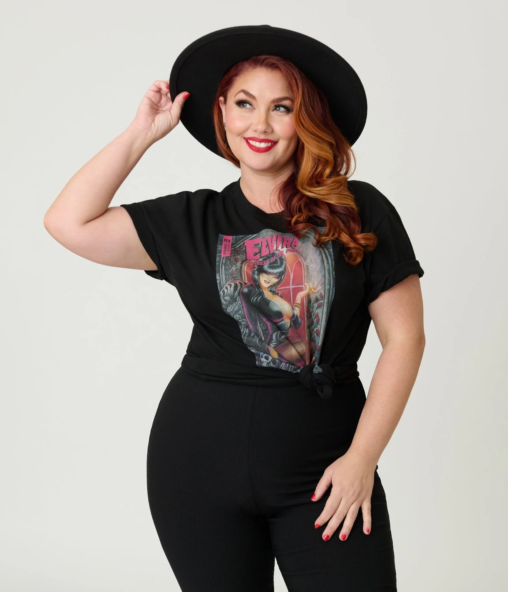 Elvira x Unique Vintage Elvira Comic Unisex Graphic Tee