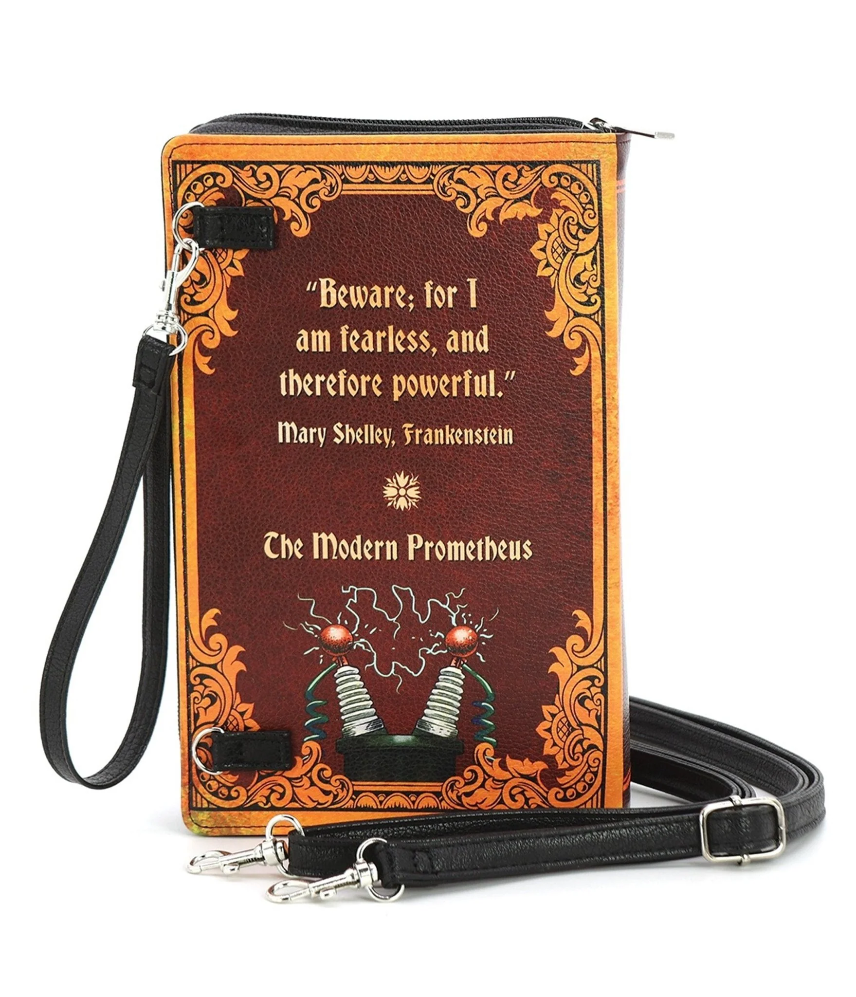 Frankenstein & Bride Book Clutch Bag - Image 2