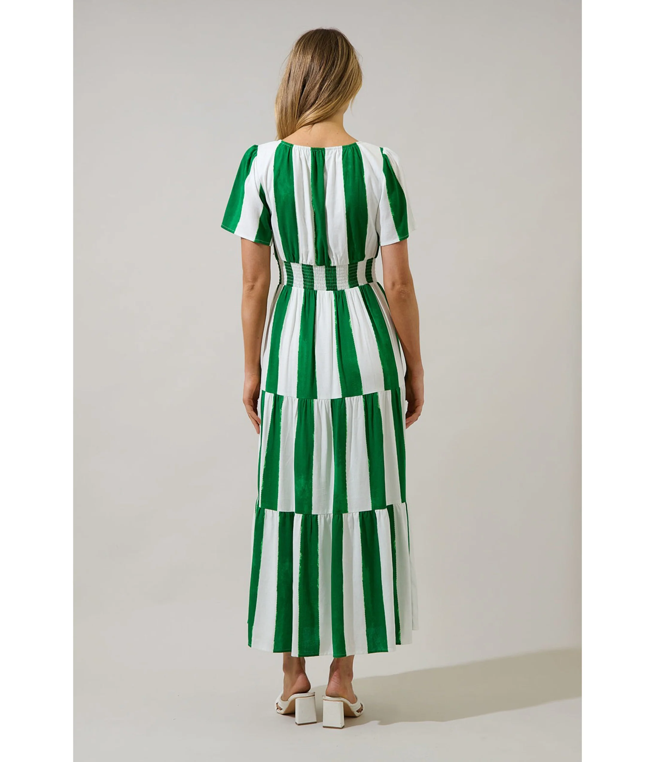Green Pilmar Stripe Rony Maxi Dress - Image 2