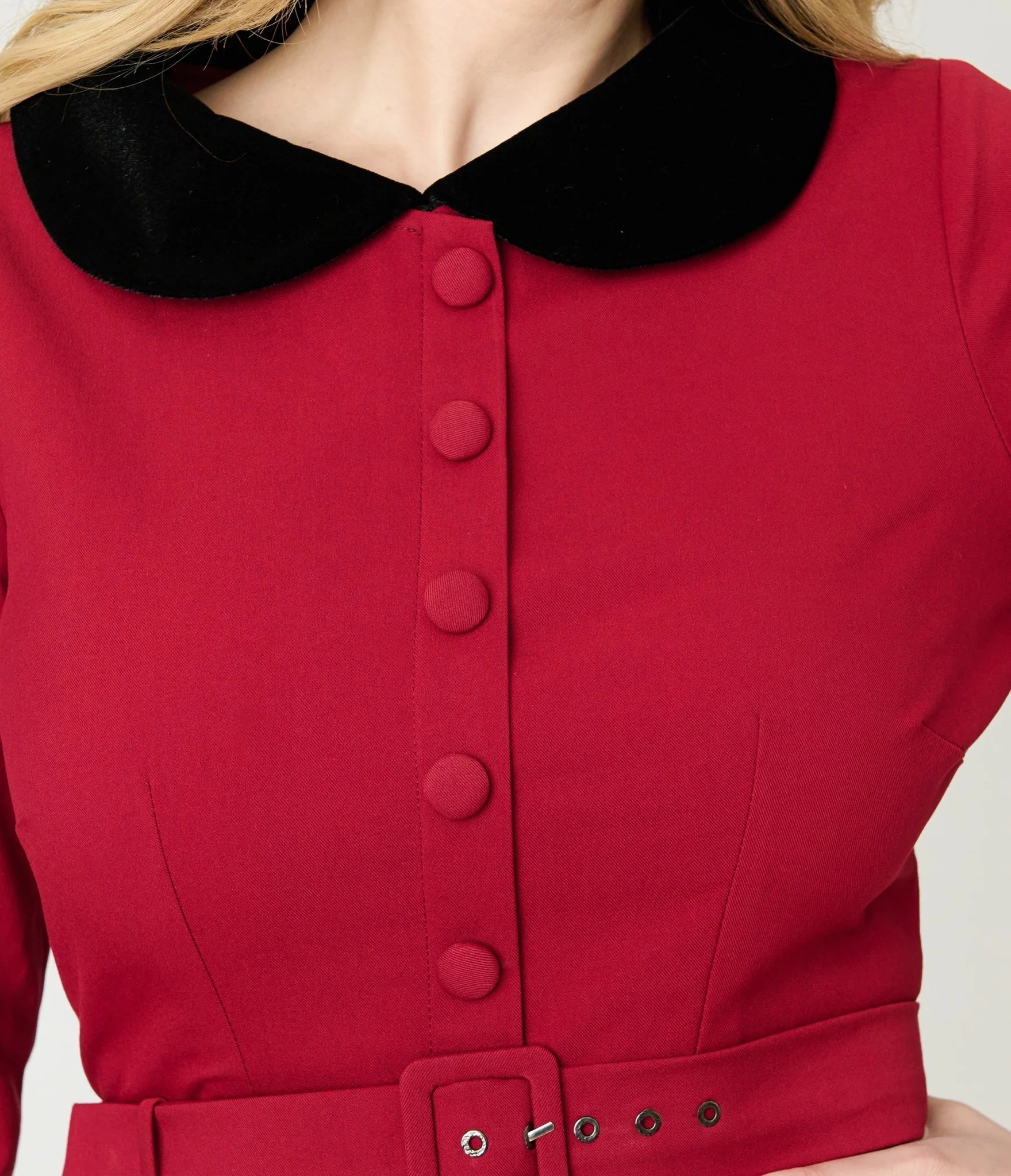 Heart My Closet Red Stella Swing Dress - Image 5