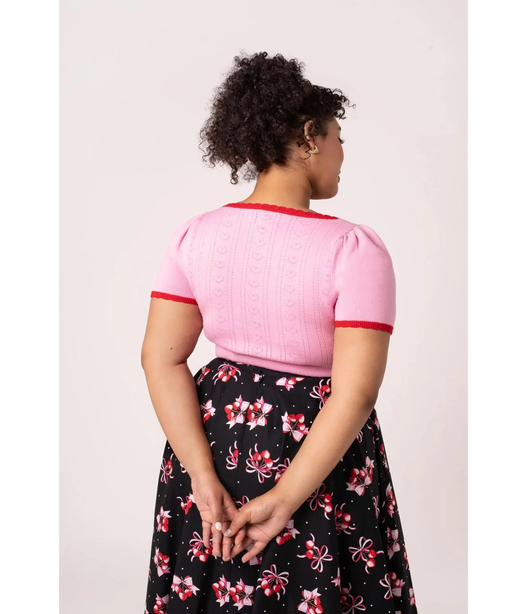 Hell Bunny Pink Hannah Top - Image 5