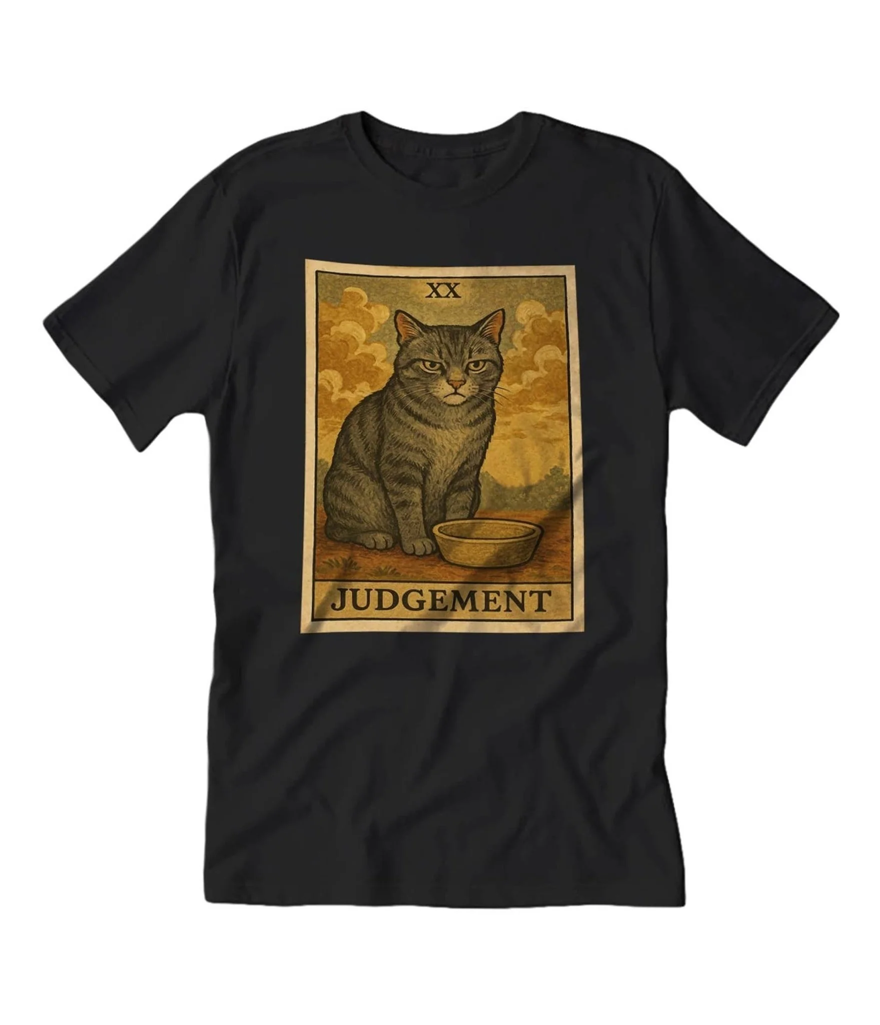 Judgement Tarot Cat Unisex Graphic Tee