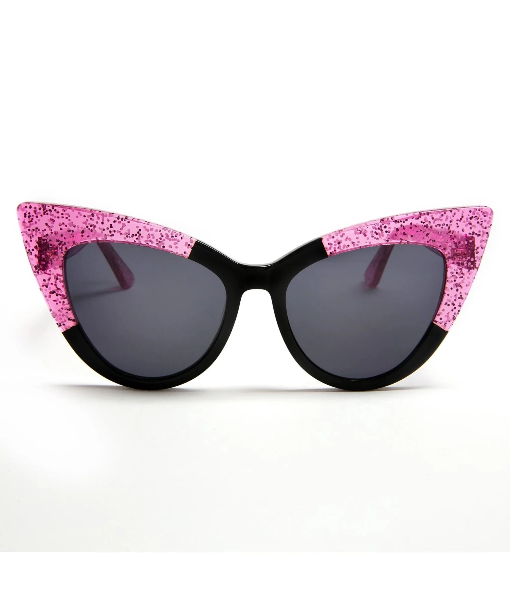 Lux De Ville Black & Pink Queen Bee Sunglasses