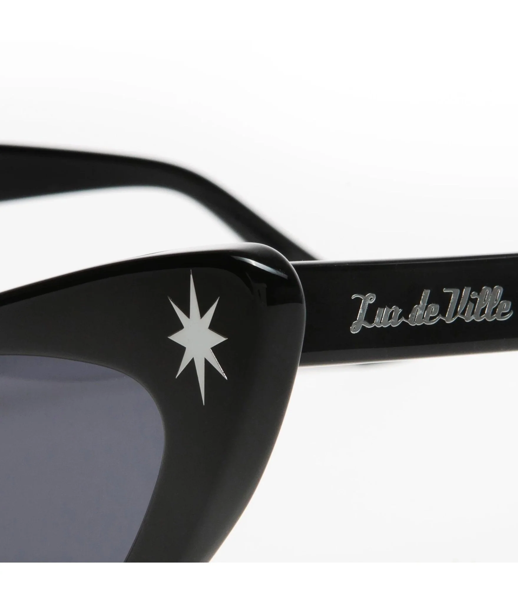 Lux De Ville Black Starlite Sunglasses - Image 3