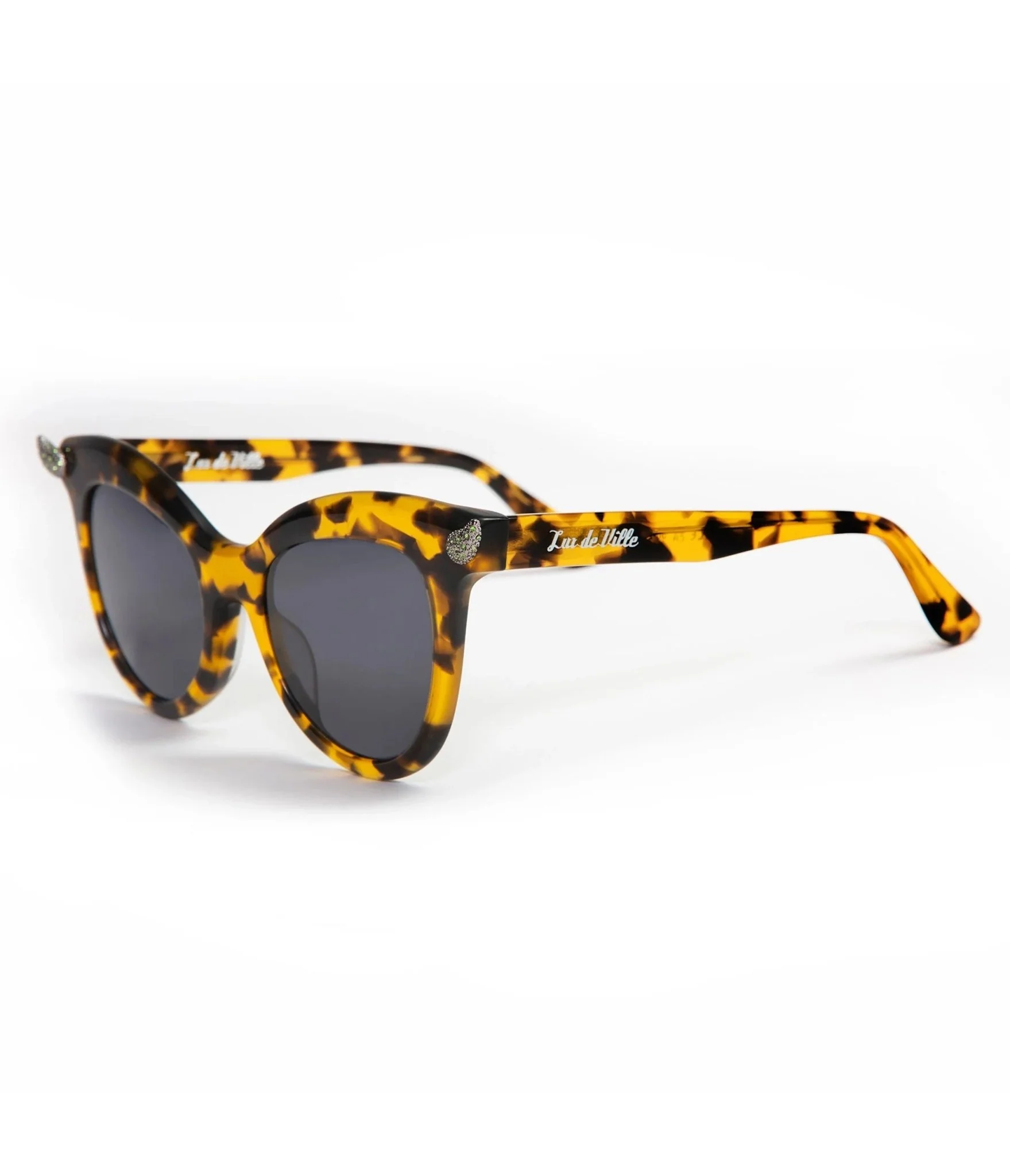 Lux De Ville Gold Tortoise Deville Sunglasses - Image 3