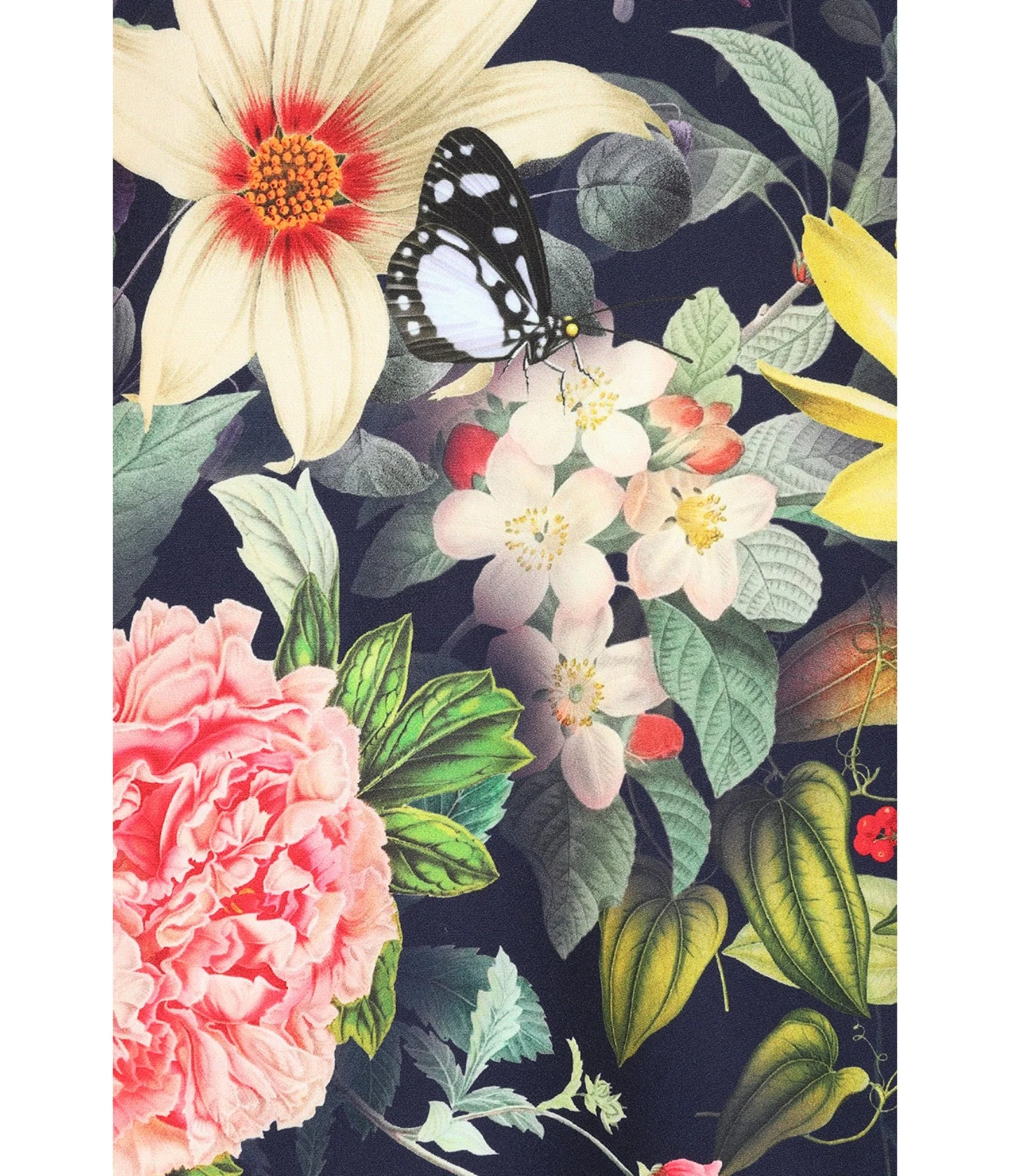 Navy Butterfly Meadow Swing Skirt - Image 5