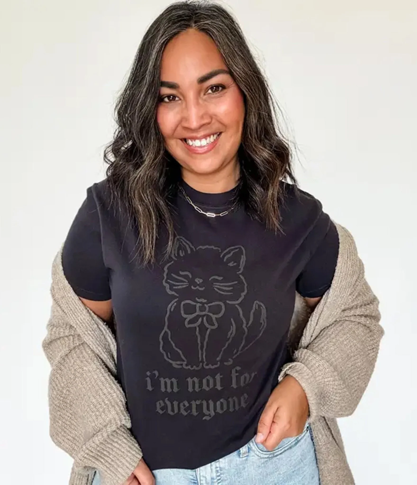 Not For Everyone Cat Unisex Graphic Tee