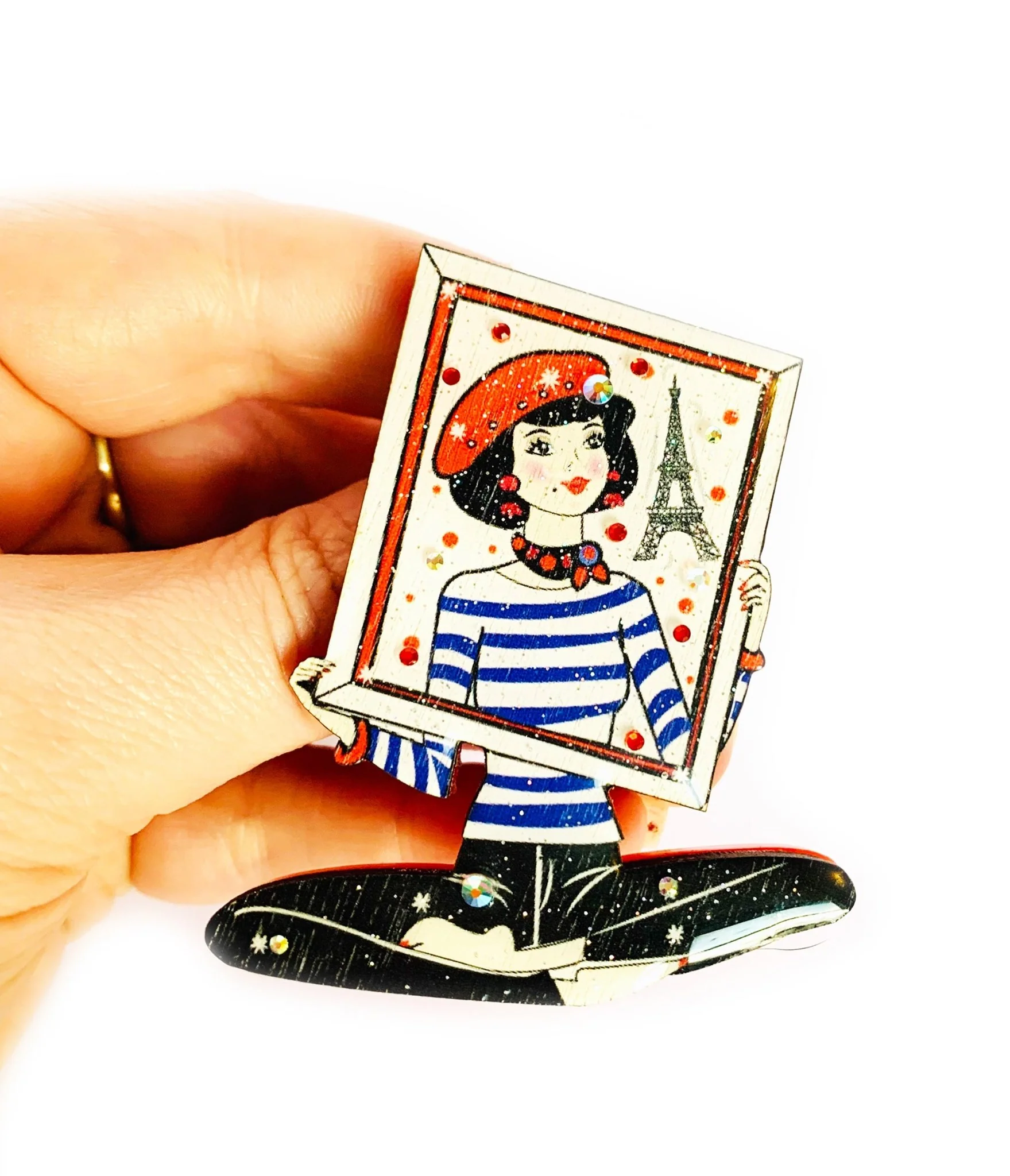 Parisian Girl Brooch - Image 2