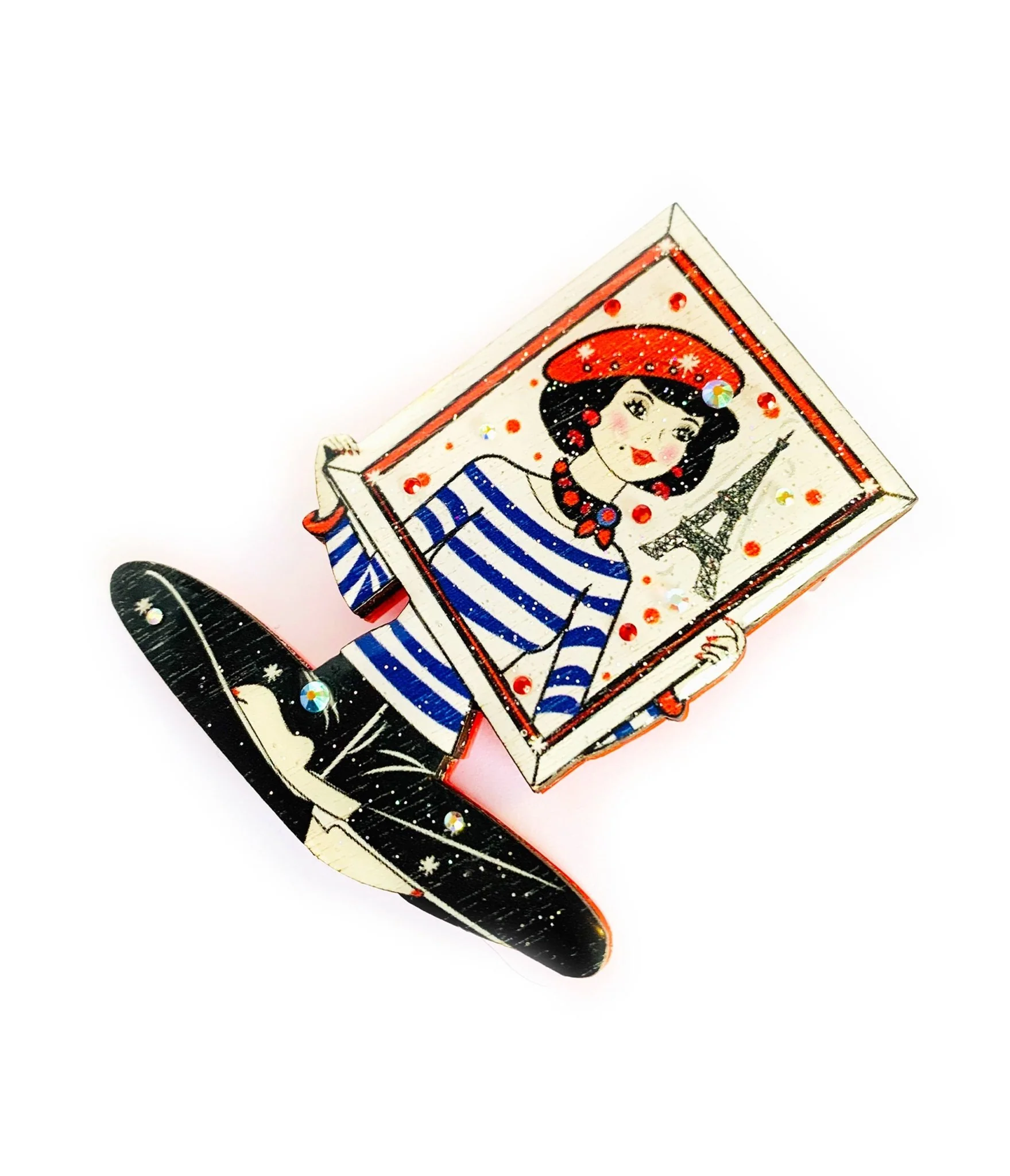 Parisian Girl Brooch - Image 3