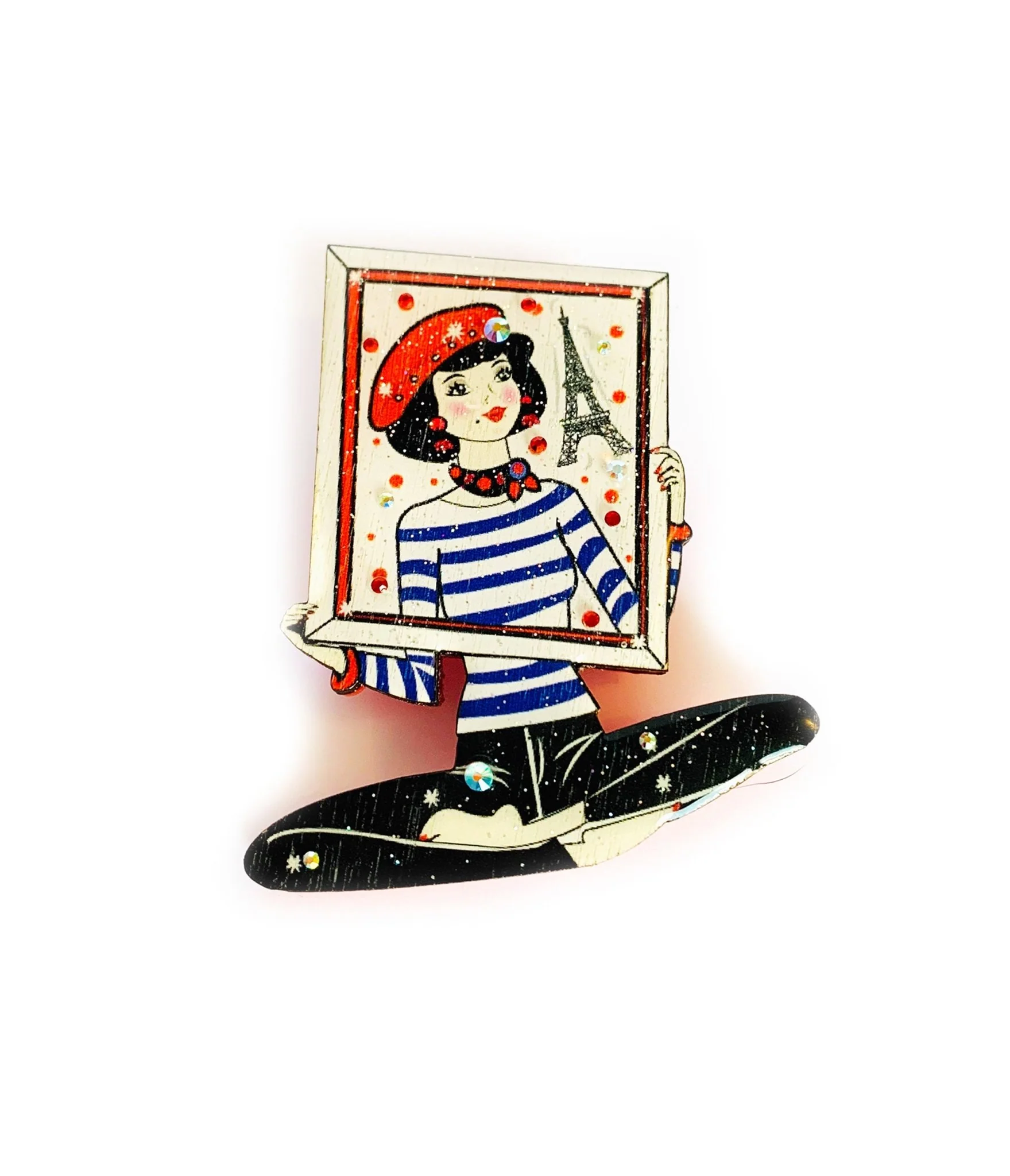 Parisian Girl Brooch - Image 4