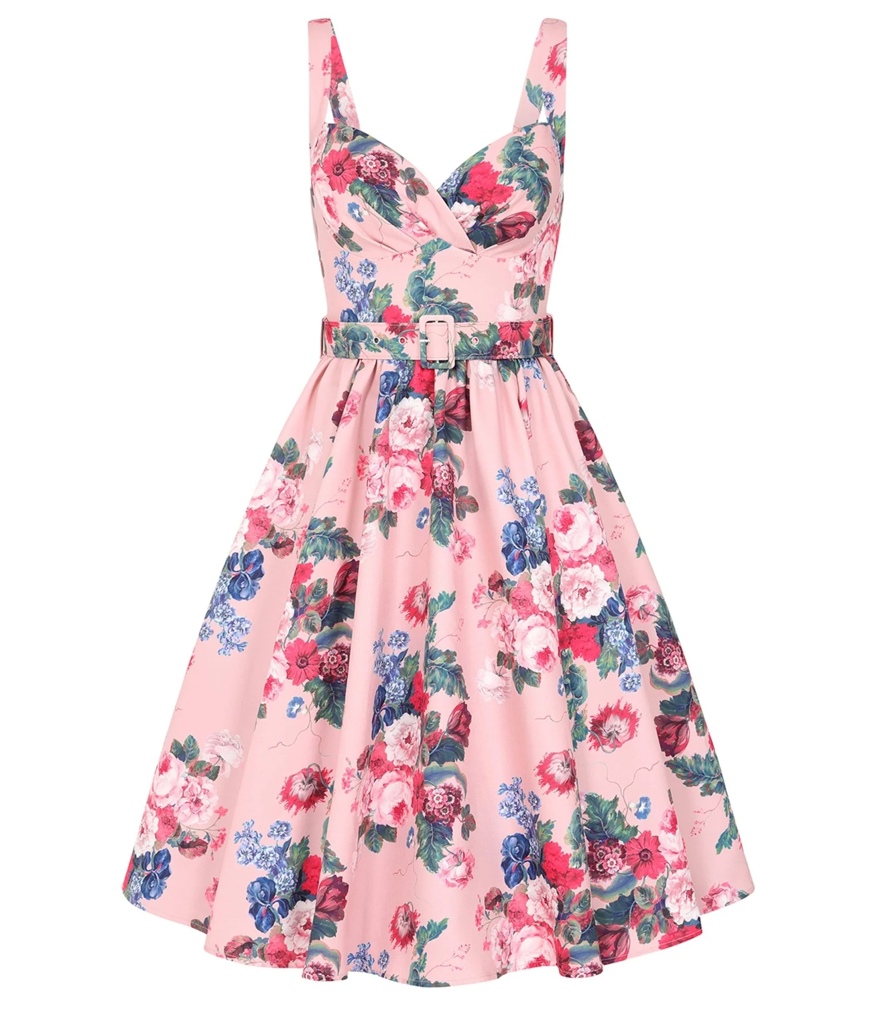 Pink Rosabelle Bloom Swing Dress - Image 4
