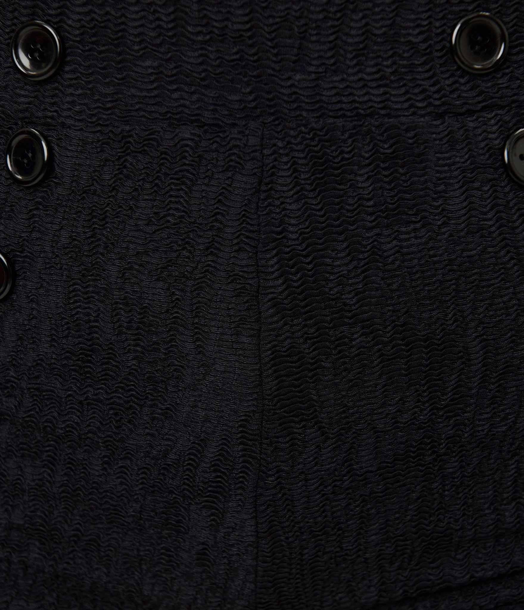 Pinky Pinups Textured Black High Waist Sailor Swim Bottoms - Image 5