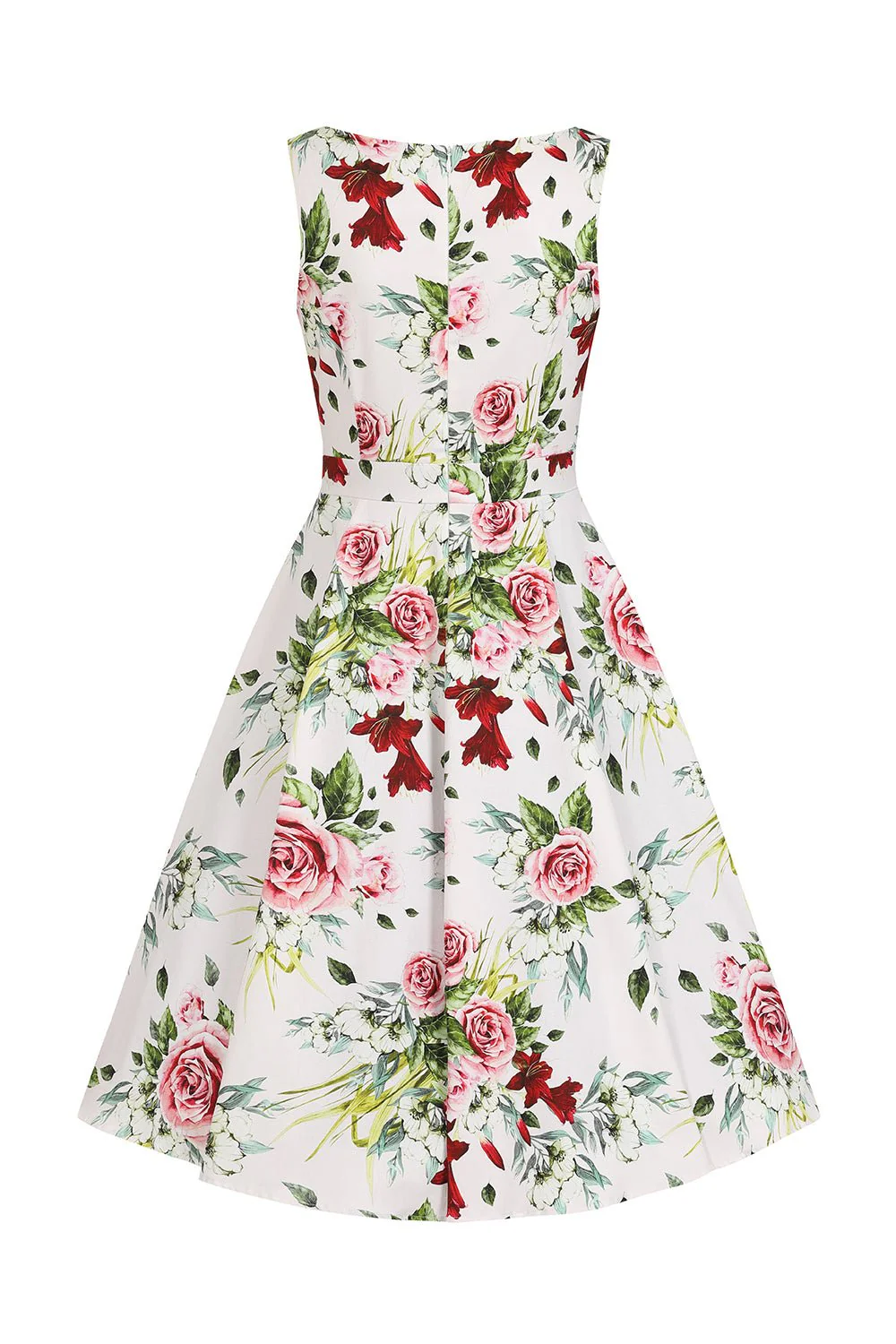Plus Size Floral Print Carole Swing Dress - Image 4