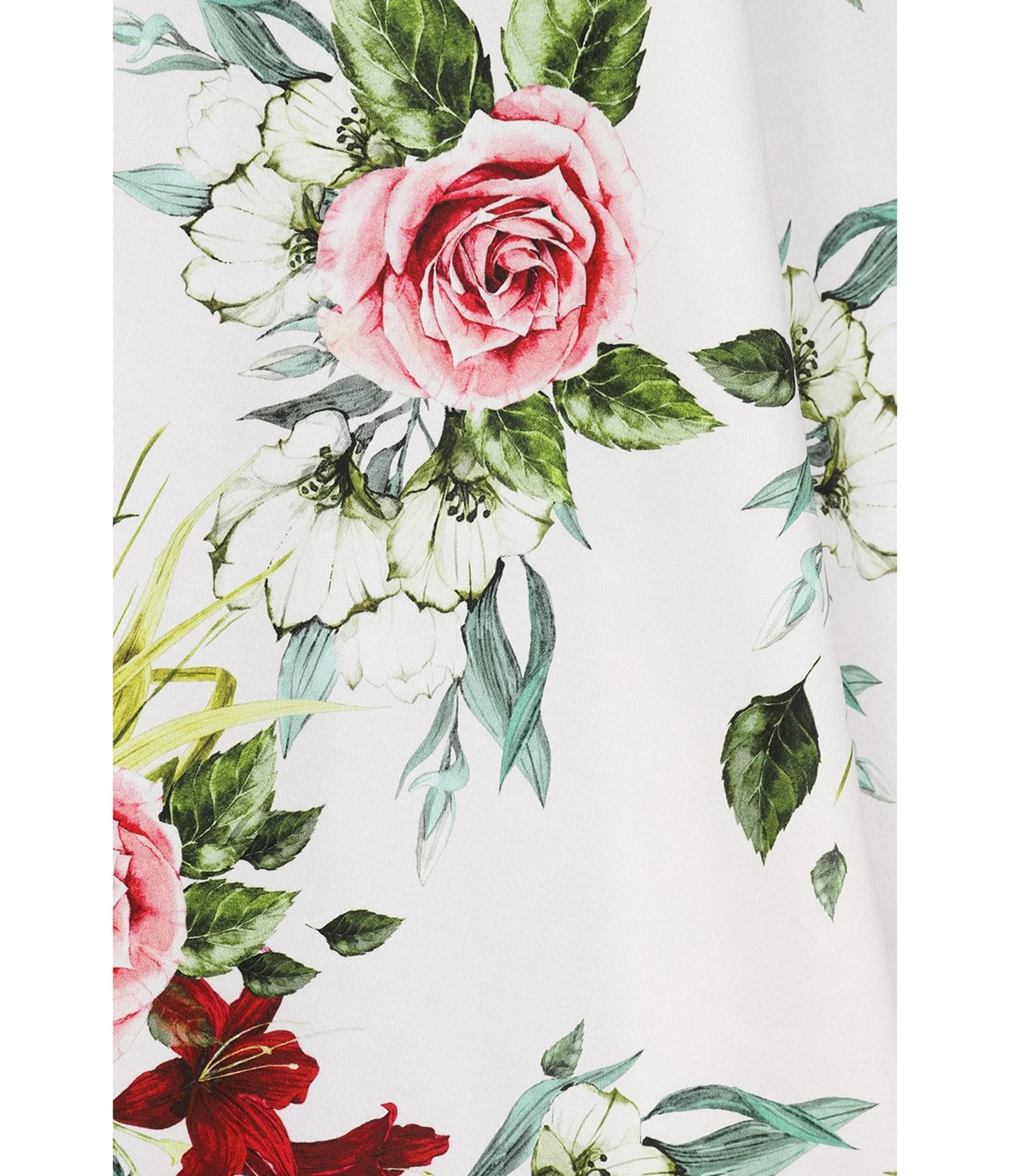 Plus Size Floral Print Carole Swing Dress - Image 5