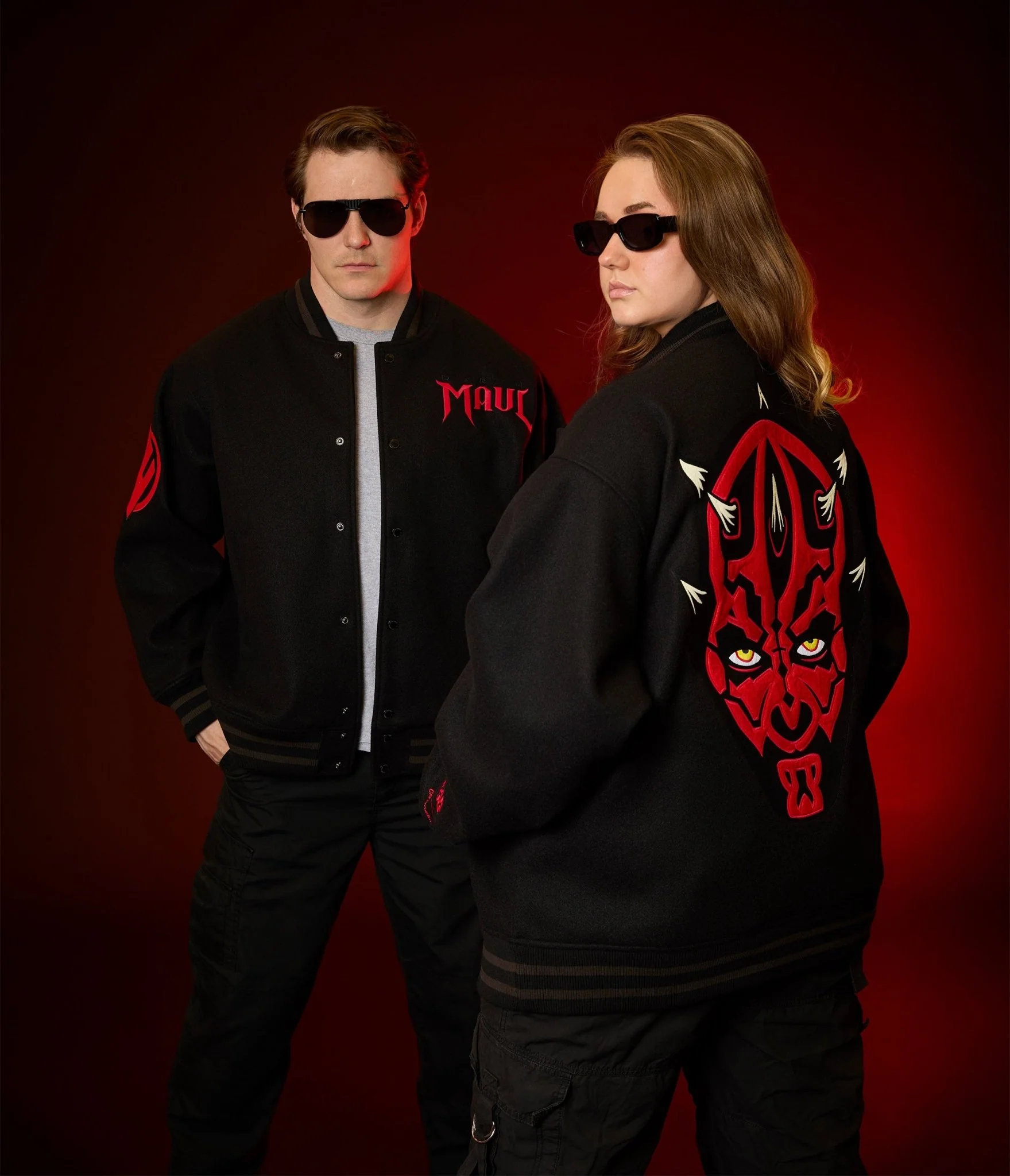 Pre-order Cakeworthy Darth Maul Varsity Jacket - Image 4
