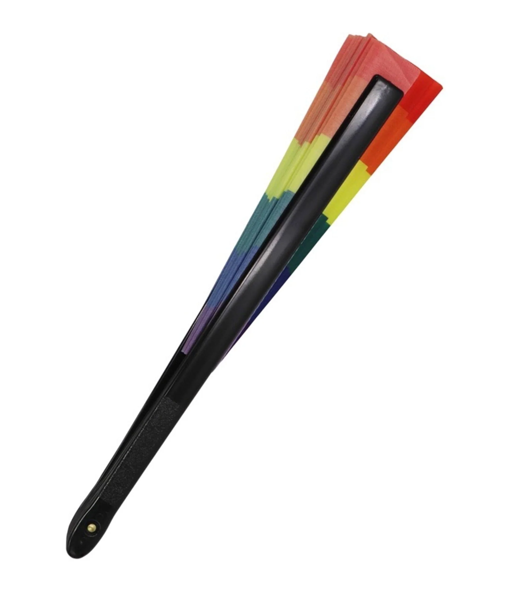 Rainbow Stripe Hand Fan - Image 4