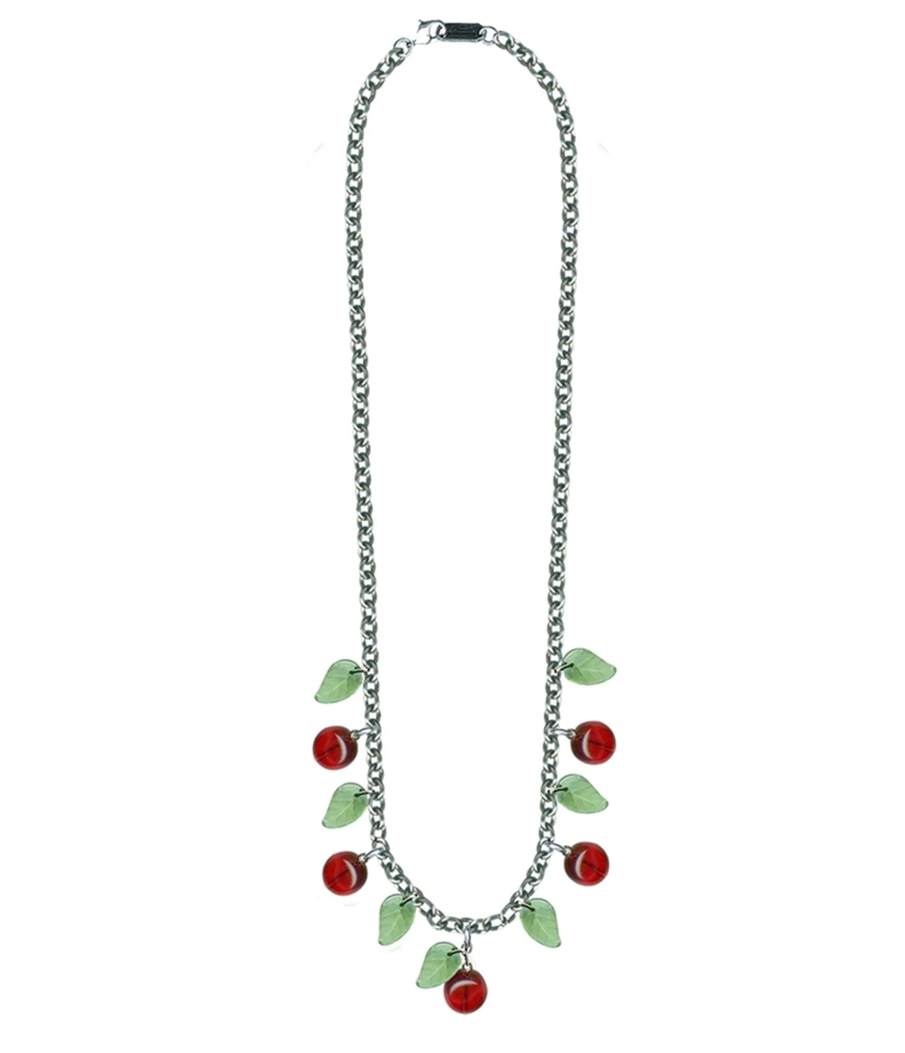 Retrolite Cherry Necklace