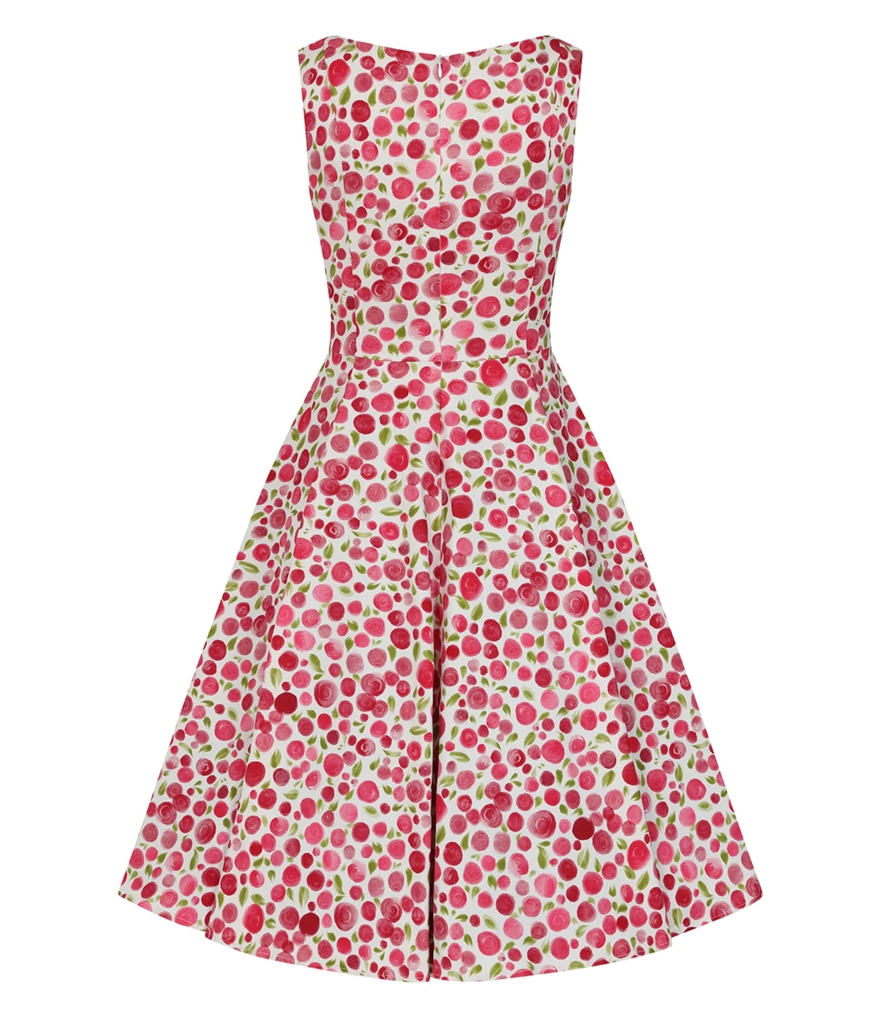Rosy Petal Swing Dress - Image 5
