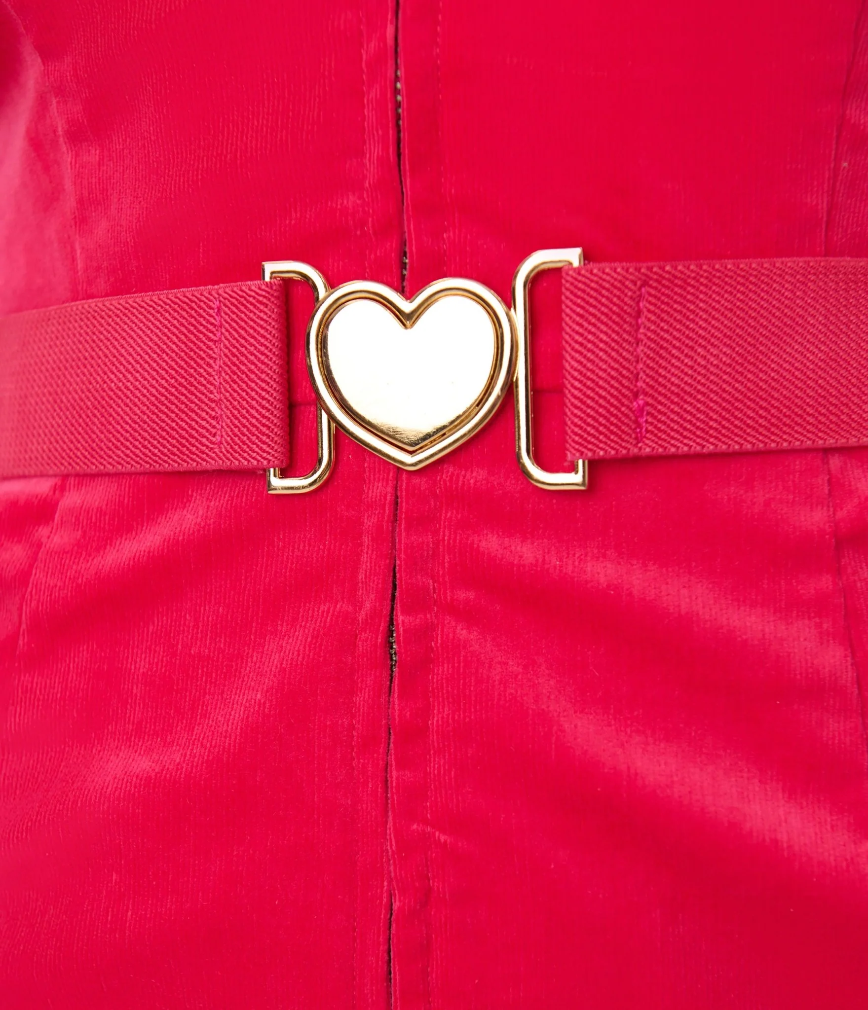 Smak Parlour 1970s Hot Pink Belted Romper - Image 5