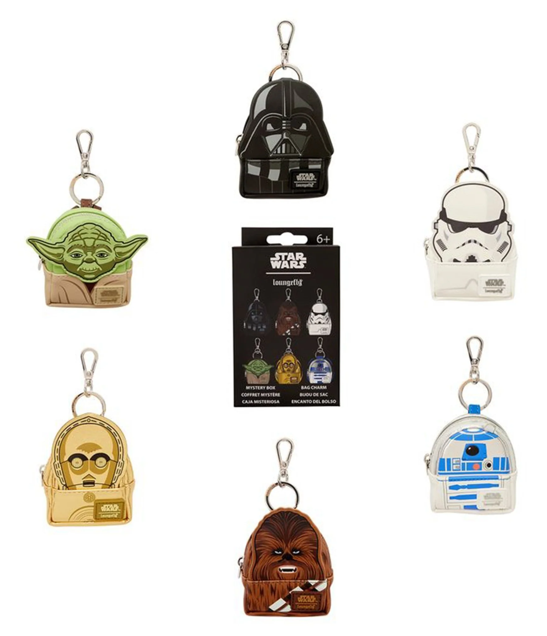 Loungefly Star Wars Mini Backpack Charm Mystery Box