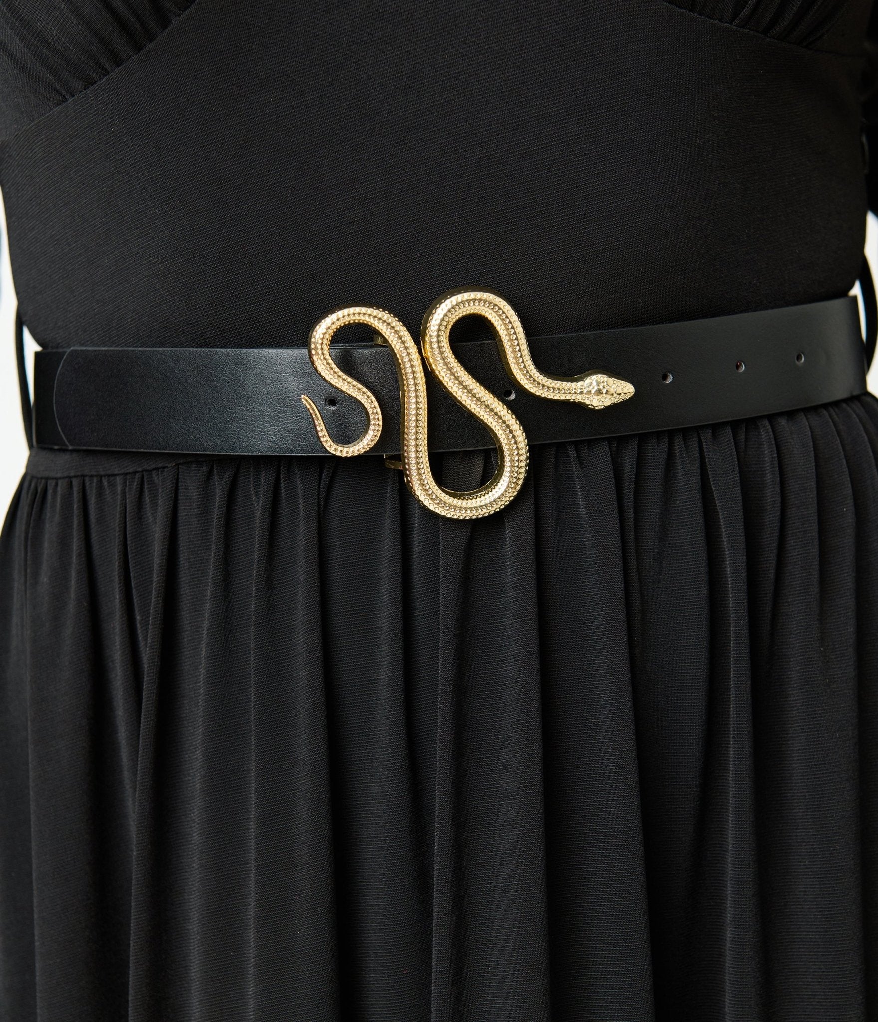 Unique Vintage Black Batwing Sleeve Maxi Dress - Image 5