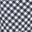 Unique Vintage Black & White Gingham High Waist Skort Swim Bottom - Image 4