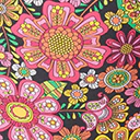 Unique Vintage 1960s Kaleidoscope Floral Cape May Swim Bottoms - Image 4