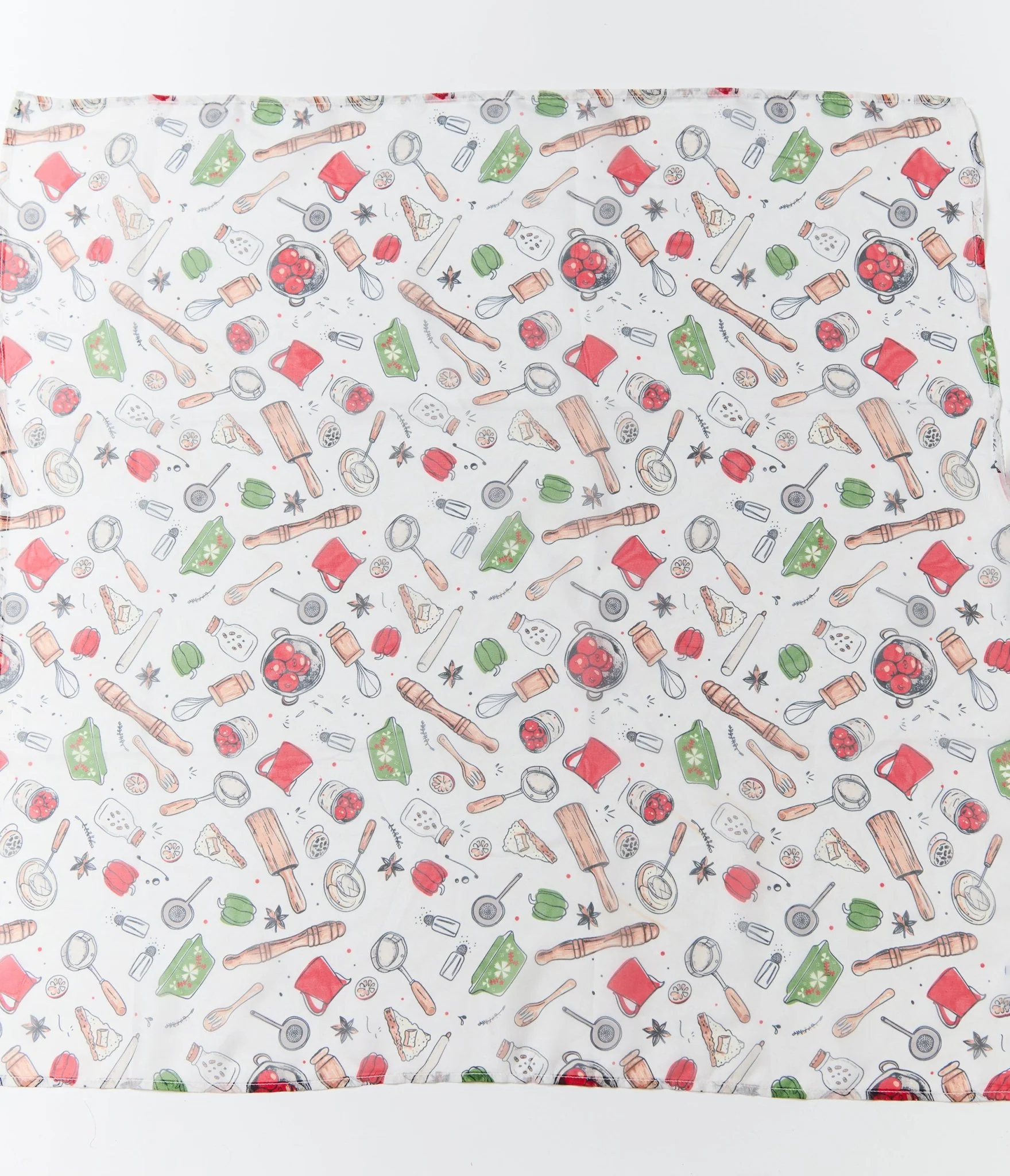 Unique Vintage Retro Kitchen Print Hair Scarf - Image 2